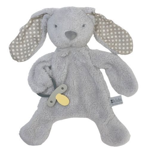 grey bunny comforter