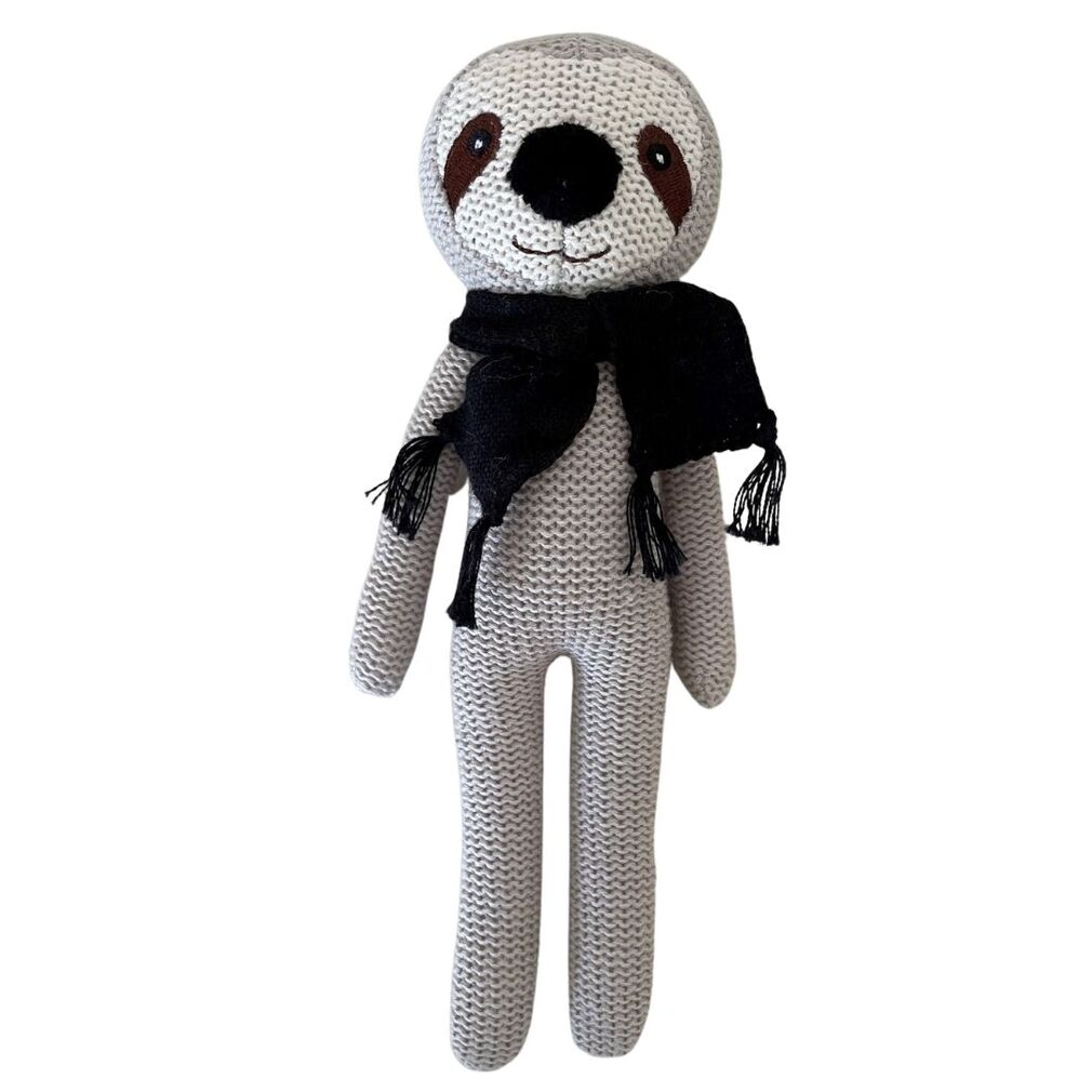 Knitted Large Sloth Soft Toy - ES Kids