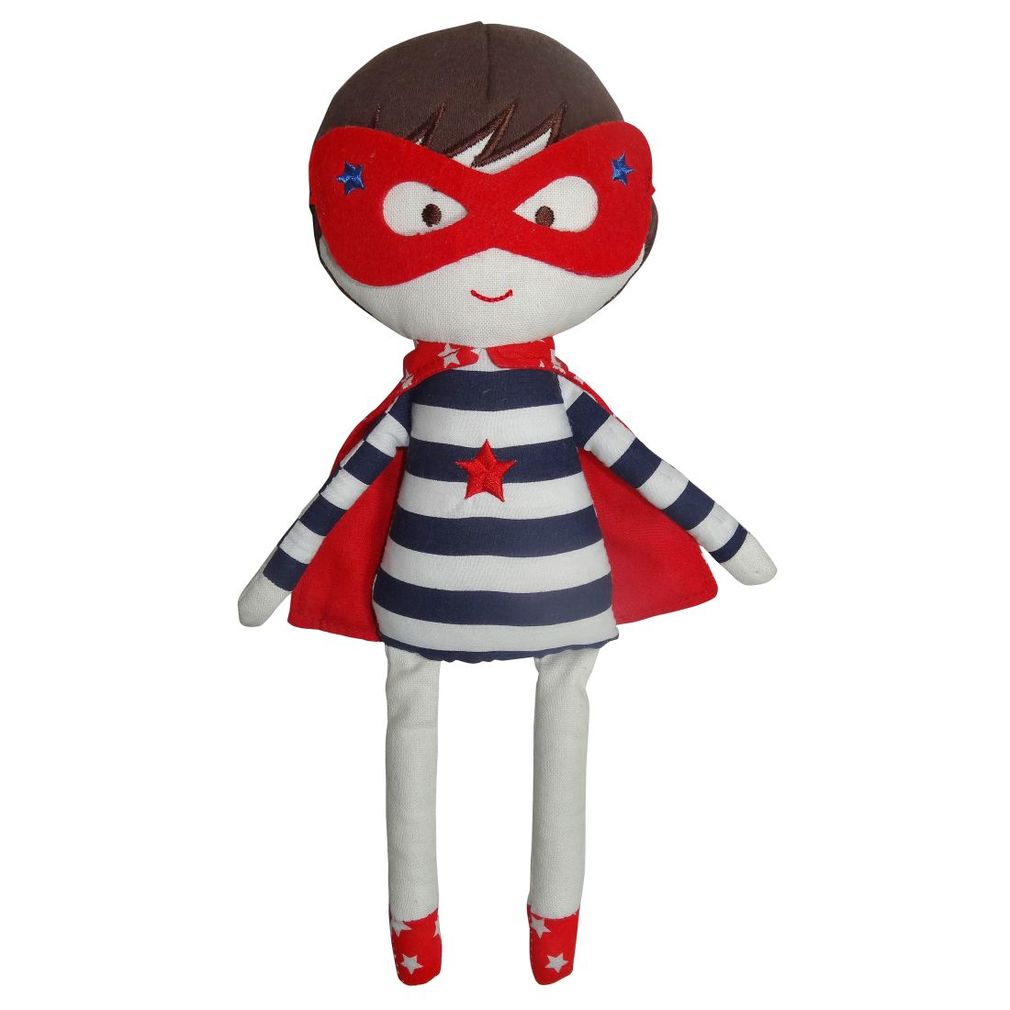 stuffed boy doll