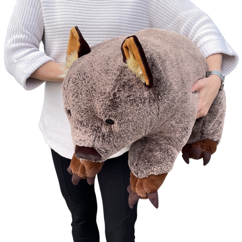 Wendy the Extra Large Wombat Soft Plush Toy - Minkplush