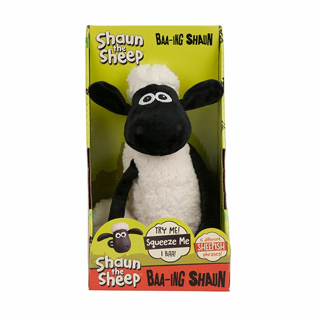stuffed shaun the sheep