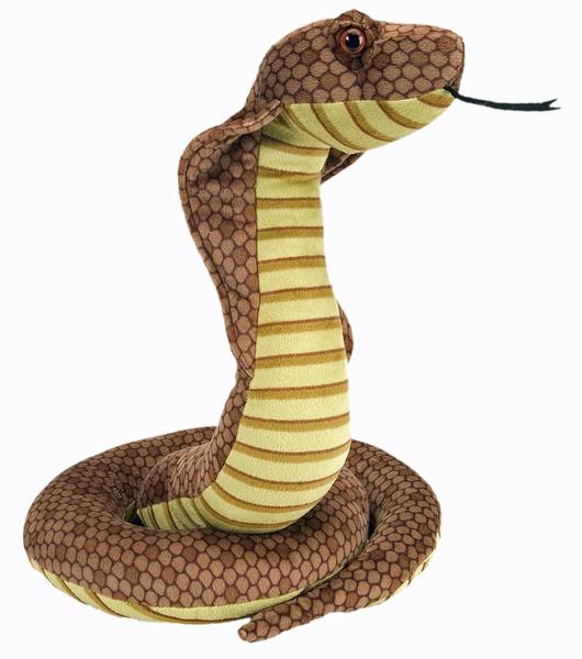 Cobra Snake Soft Toy Plush Toy Stuffed Animal Wild Republic 14" 36cm High