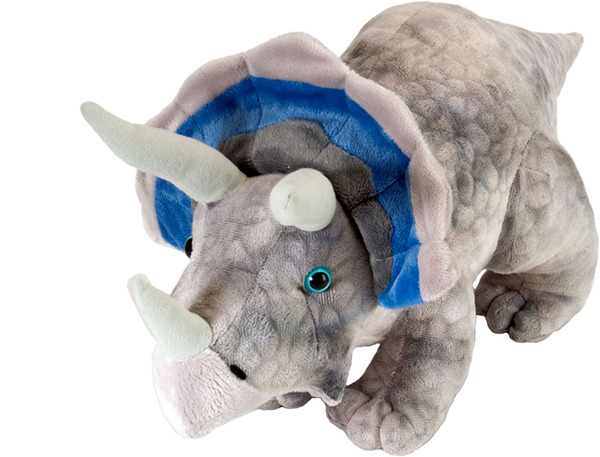 Triceratops shop cuddly toy