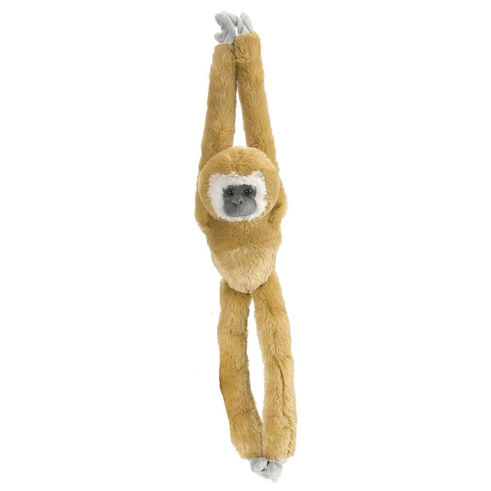 Hanging White Handed Gibbon W/Velcro 