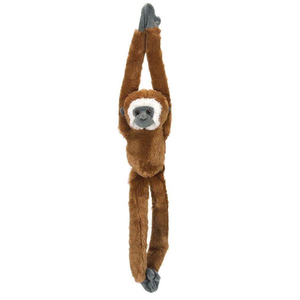 Hanging Lar Gibbon W/Velcro - Wild Republic