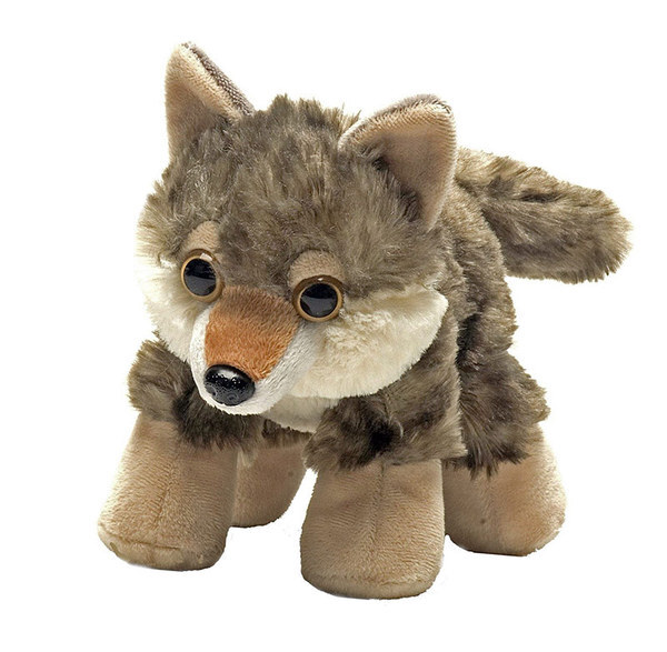 Hug'ems Wolf Pup soft plush toy |small|Hugems|stuffed animal|Wild Republic