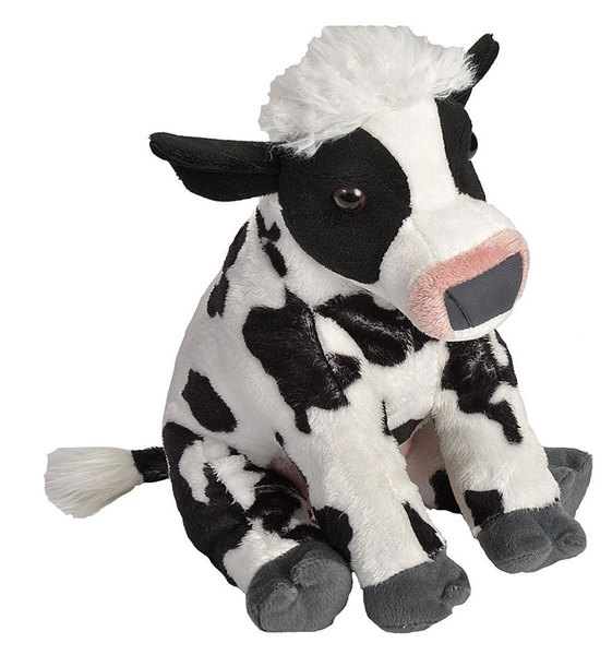 plush stuffed cow