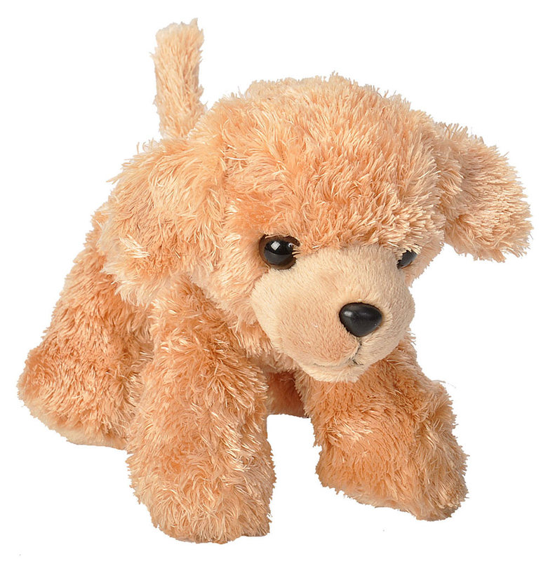 cuddly labrador toy