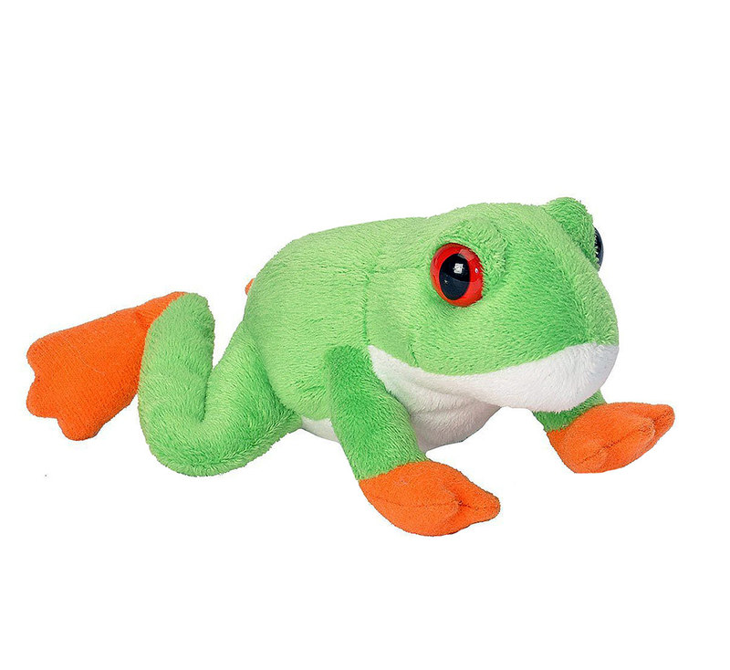 red eyed tree frog plush