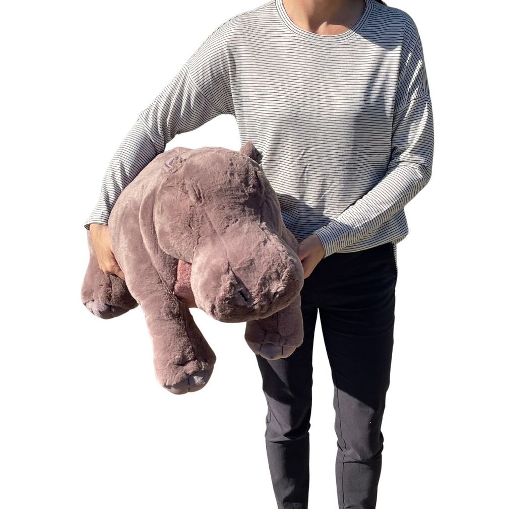 Hippo Hippopotamus Extra Large 25 Soft Plush Toy Wild Republic