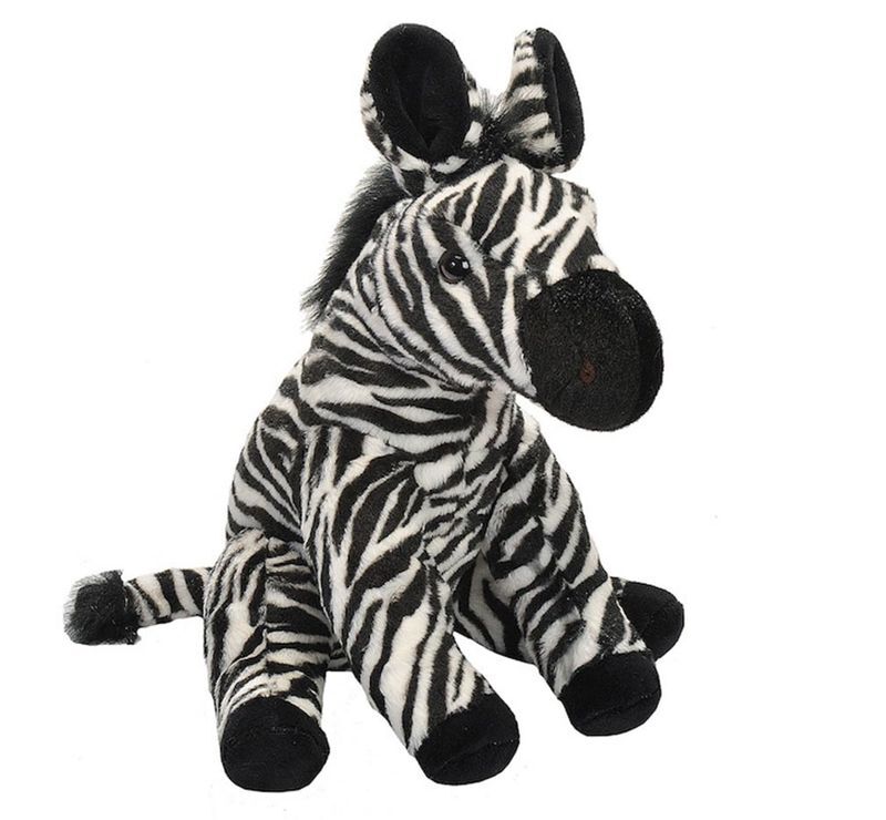 Zebra soft plush toy |30cm|stuffed animal| Cuddlekins Wild Republic