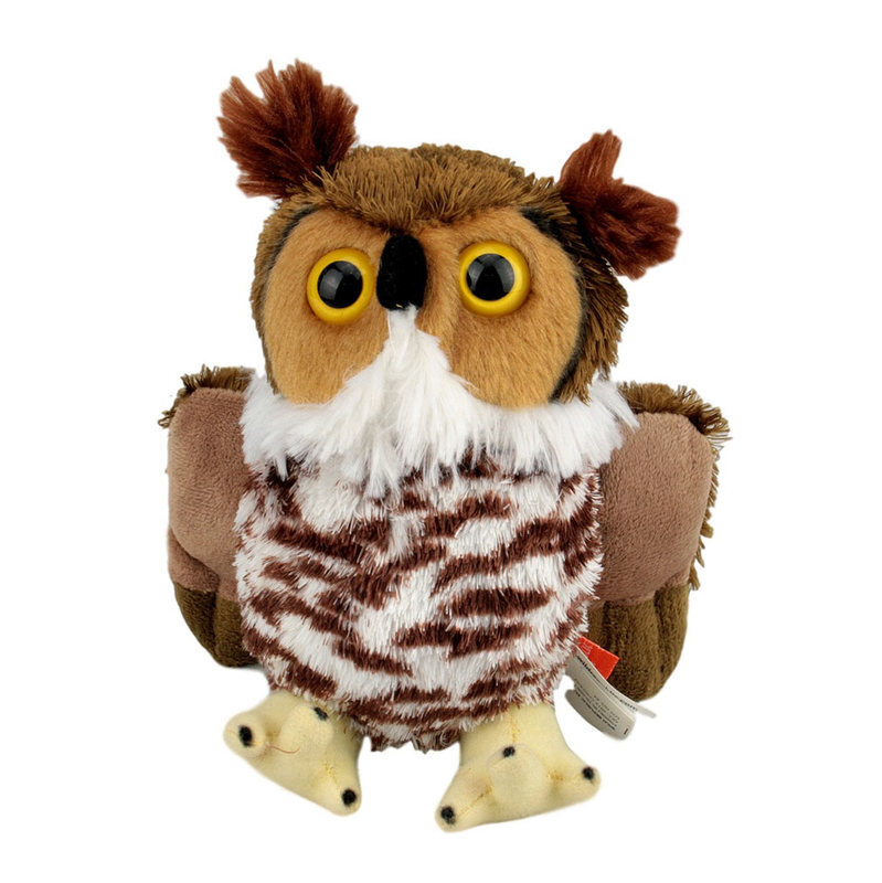Hug'ems Great Horned Owl Small - Wild Republic