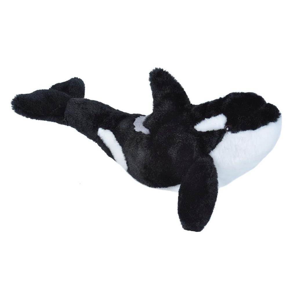 stuffed orca whale