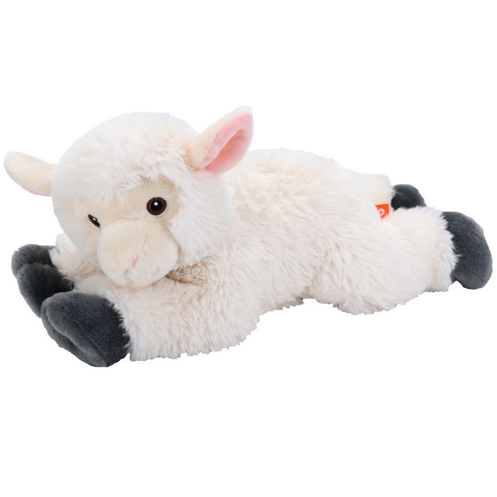 Sitting SHEEP 23cm Soft Toy 100% RECYCLED Eco Plush Soft Toy Brand New 