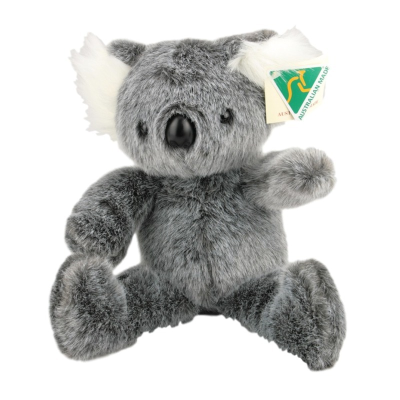 Australian Made Grey Floppy Koala Plush Toy