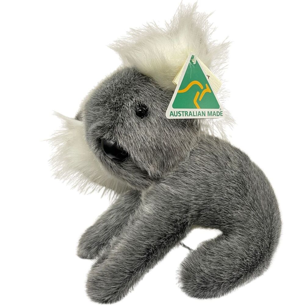 Australian Made Leaning Koala Soft Toy - Large