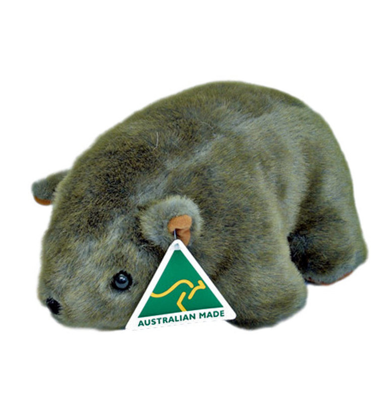 Australian Made Wombat Soft Toy - Small 