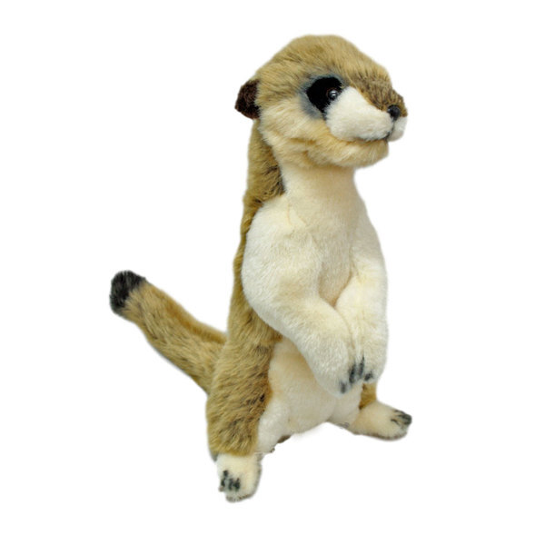 Meerkat plush toy stuffed animal small BORIS By Bocchetta