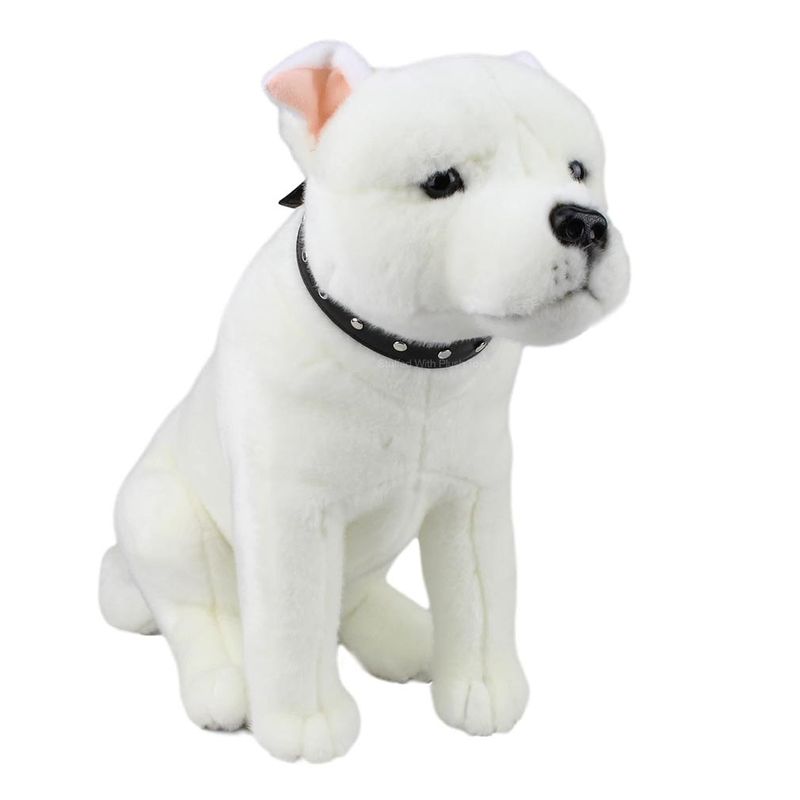 pit bull terrier stuffed animal