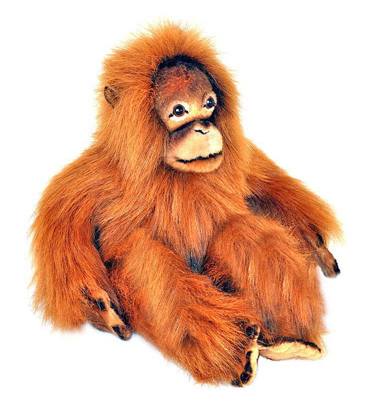  Orangutan  soft plush stuffed  toy 12 30cm Cha Cha by 