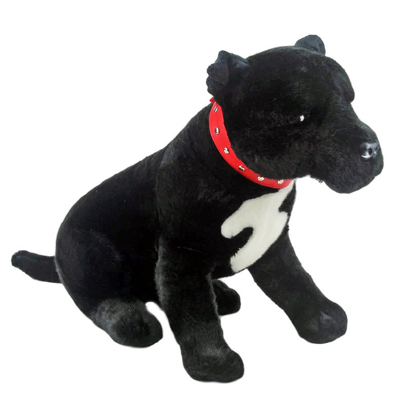 STAFFY Staffordshire Bull Terrier Dog Soft Plush Toy Stuffed Animal DJ