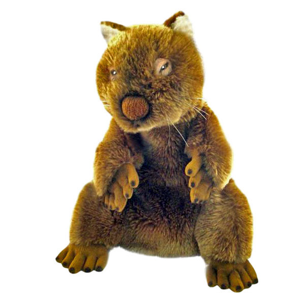 Dozey the Wombat Hand Puppet Soft Toy