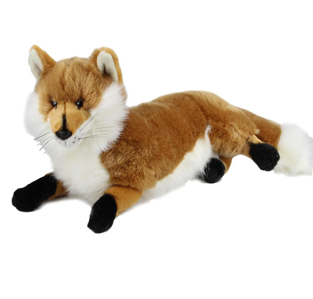 big stuffed animal fox