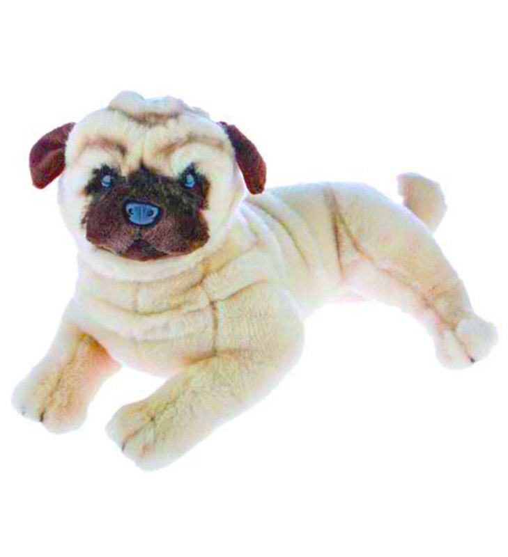 Kaos the Fawn Pug Dog Plush Toy - Bocchettta