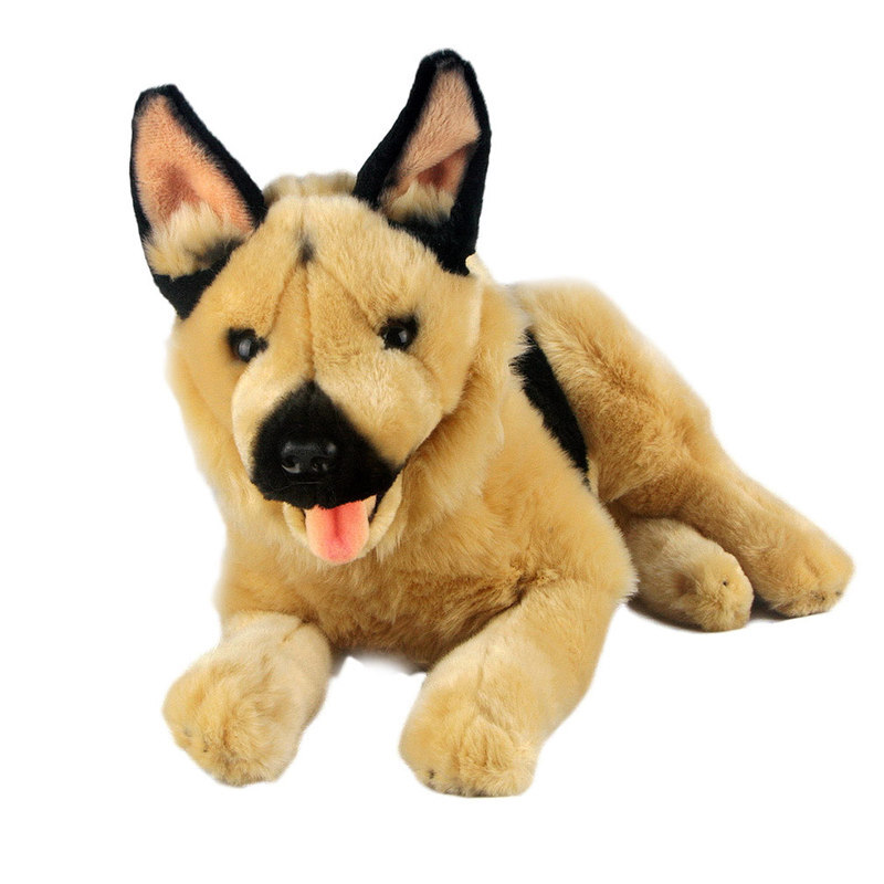 VGUC-15 Toys R Us German Shepherd Shepard Realistic Dog Plush 