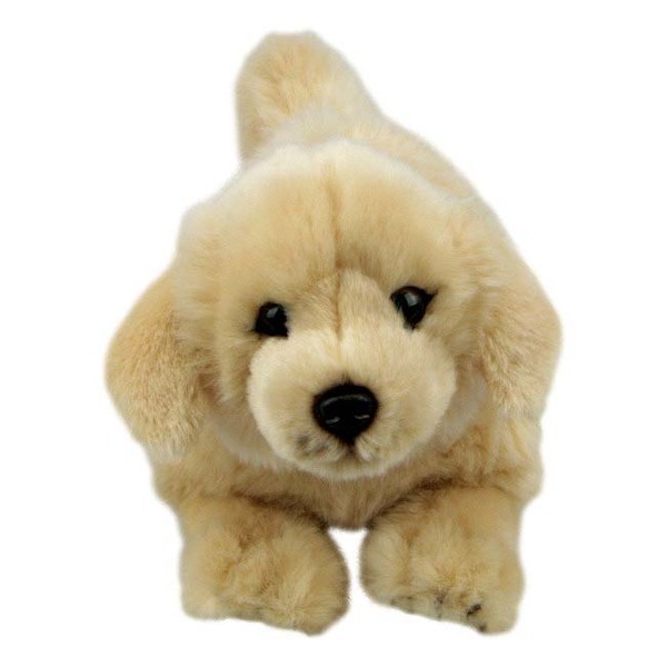 stuffed golden retriever