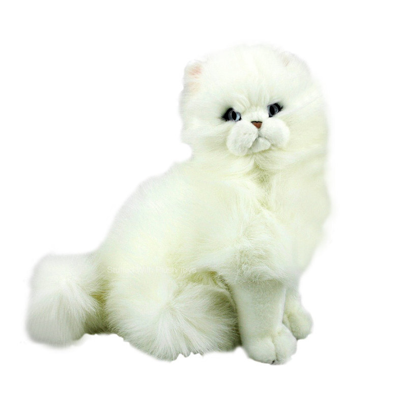 Persian Cat/Kitten soft plush stuffed toy Pearl 13"/34cm Bocchetta