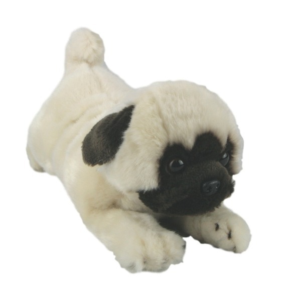 Pug Dog Soft Toy Stuffed Animal Plush Toy Pepito 10" 25cm