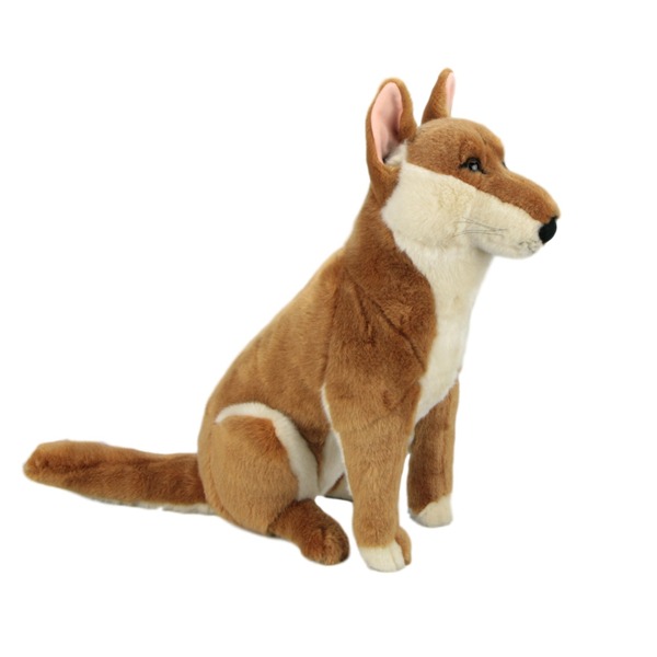 New Australian Dingo Dog Soft Plush Toy Sitting Large Ralph 16" 40cm New