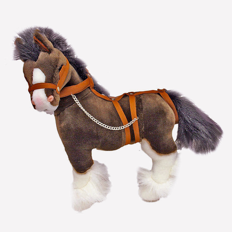 Rimsky the Clydesdale Horse Plush Toy - Bocchetta