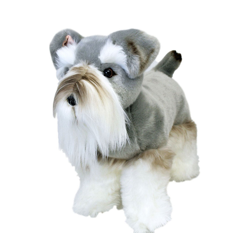 Sherlock the Schnauzer Dog Plush Toy - Bocchetta