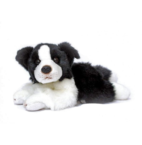 large border collie soft toy