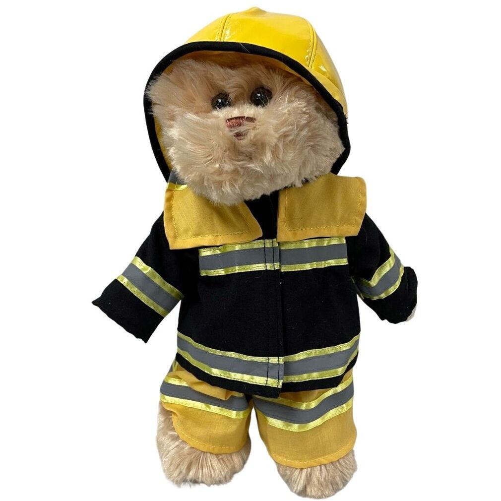 Fireman Phil Dressed Teddy Bear - Tic Toc Teddies