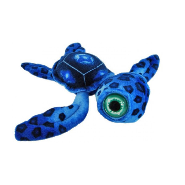 Turtle BLUE soft plush stuffed toy 11