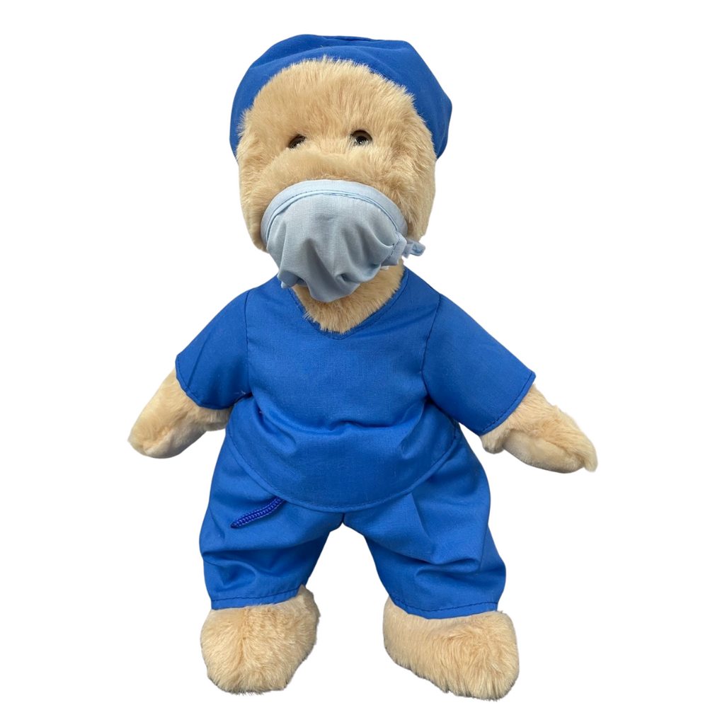 Doctor Bear Dressed Teddy Bear - Tic Toc Teddies