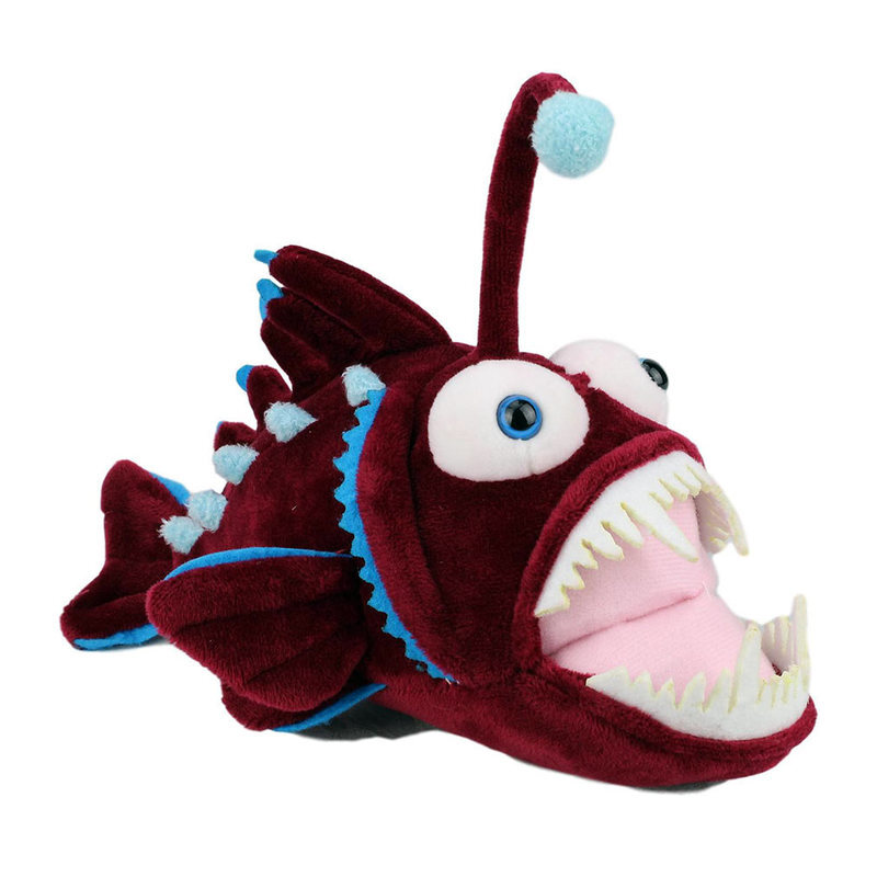 Deep Sea Angler Fish soft plush toy 10"/25cm Aquatic