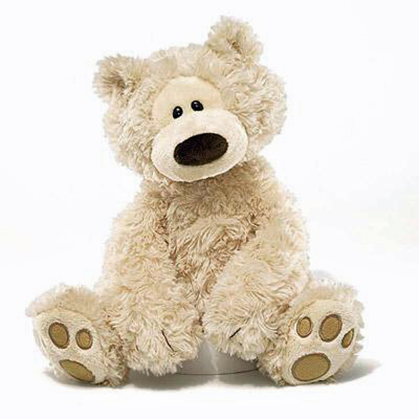 319926 GUND Philbin Teddy Bear Plush Cream Beige Soft Stuffed Animal Toy 12" 