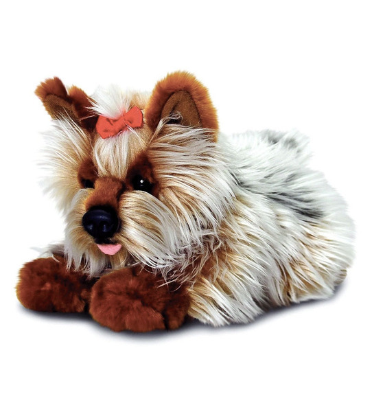 stuffed yorkie dog toy