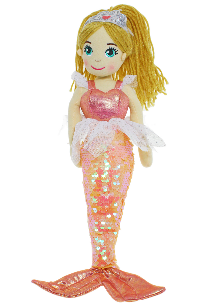 Alana Mermaid Soft Toy 45cm Cotton Candy