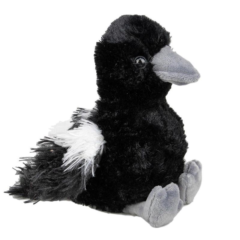 Eddie the Magpie Bird Soft Plush Toy  - Minkplush
