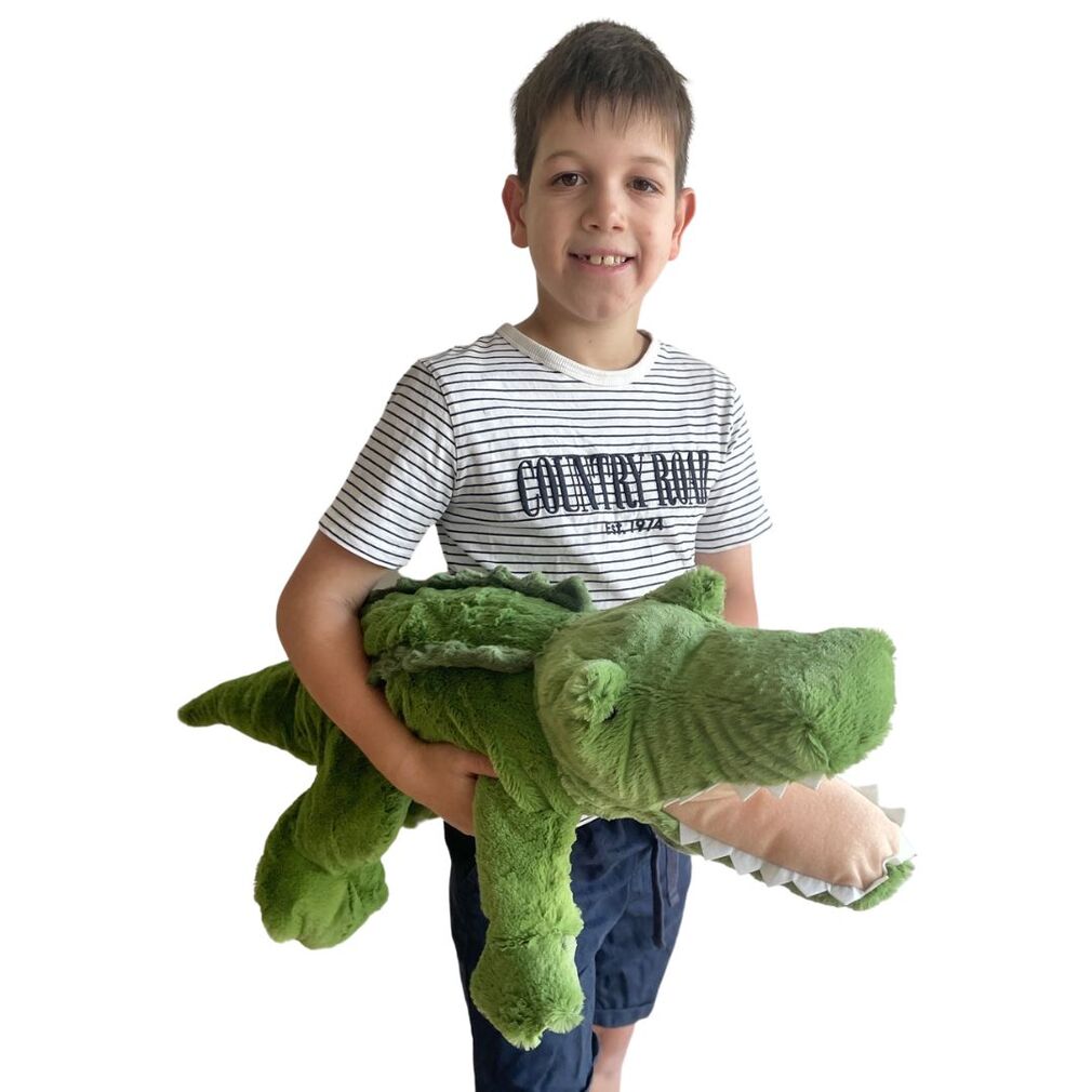 Elton the Extra Large Crocodile Toy - Minkplush