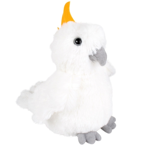 Macca the Cockatoo Soft Plush Toy  - Minkplush