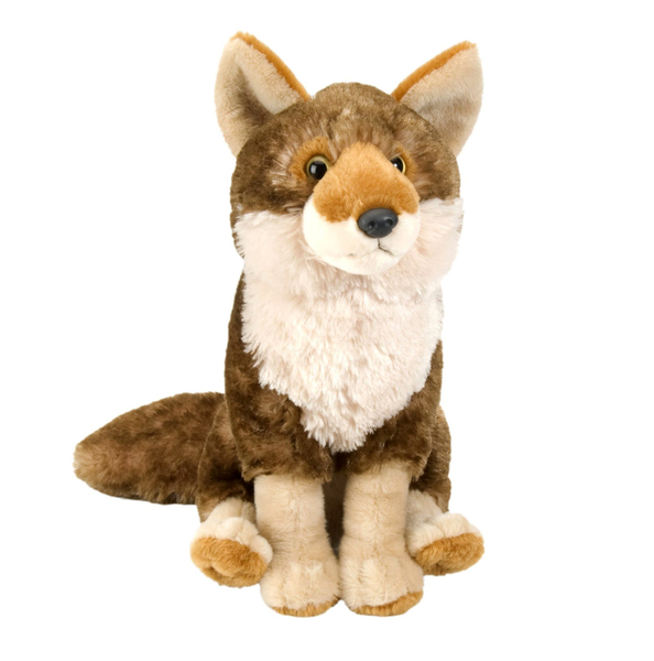 stuffed coyote toy