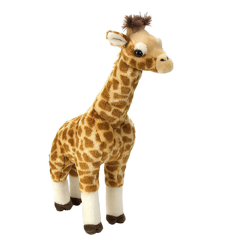 Giraffe standing soft plush toy|43cm|stuffed animal|Cuddlekins |Wild  Republic