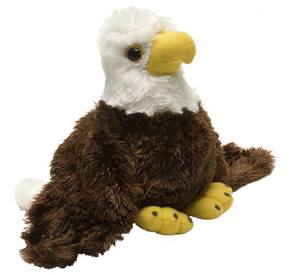 Hug'ems Bald Eagle Bird Small - Wild Republic