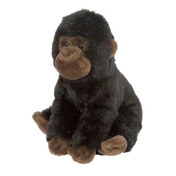 stuffed purple gorilla